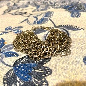 Glam Biker Chick Bangle Bracelet